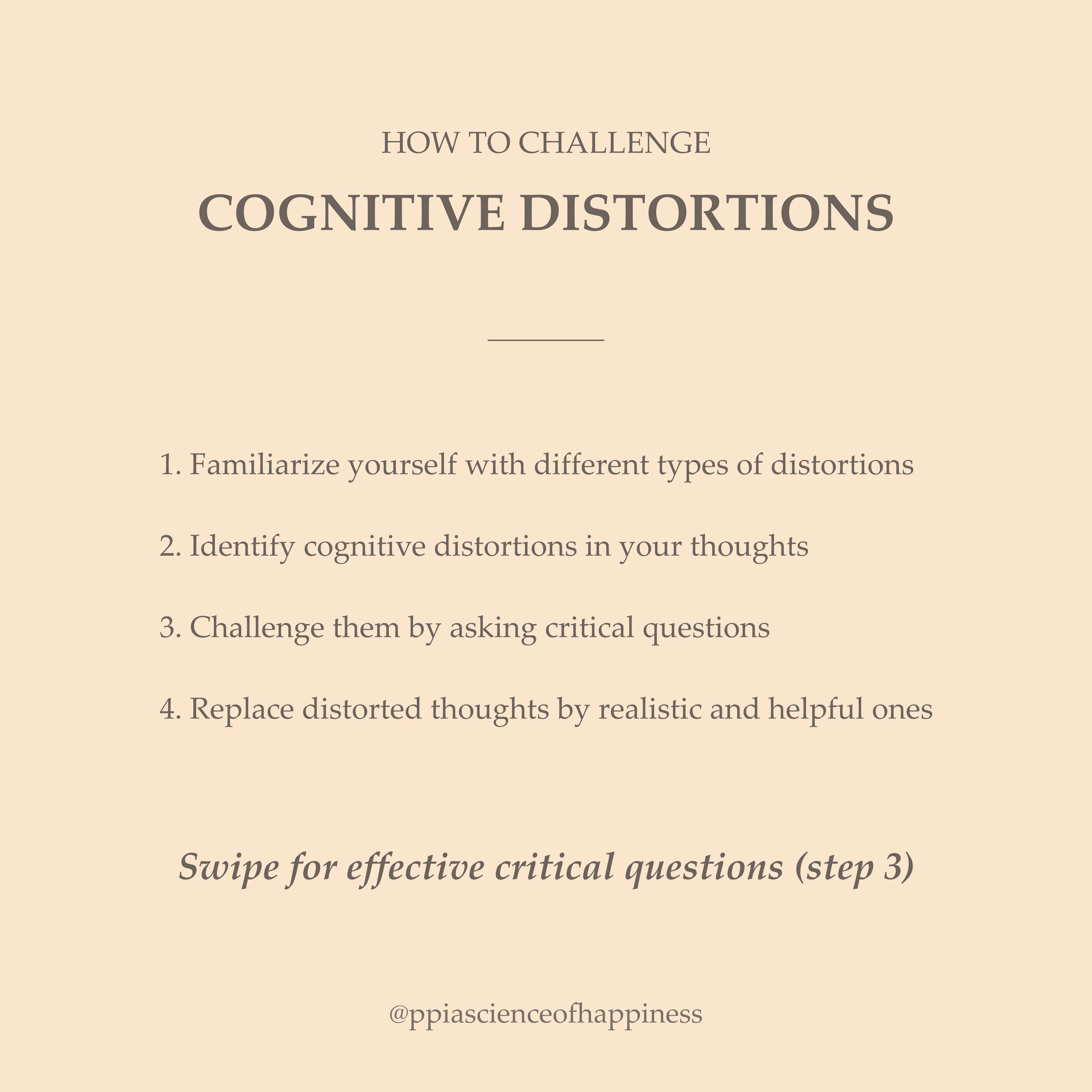 The 10 Most Common Cognitive Distortions How To Challenge Them