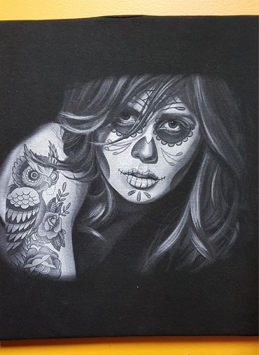 DTG t-shirt image