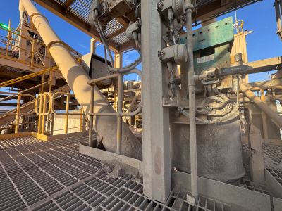 Paste plant weighing and instrumentation equipment for mining and mineral processing applications.