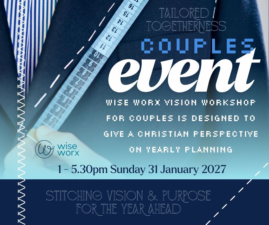 2027 Couples Event - Tailored Togetherness, Vision Stitching