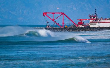 Dave Castro Photography waves and jetti