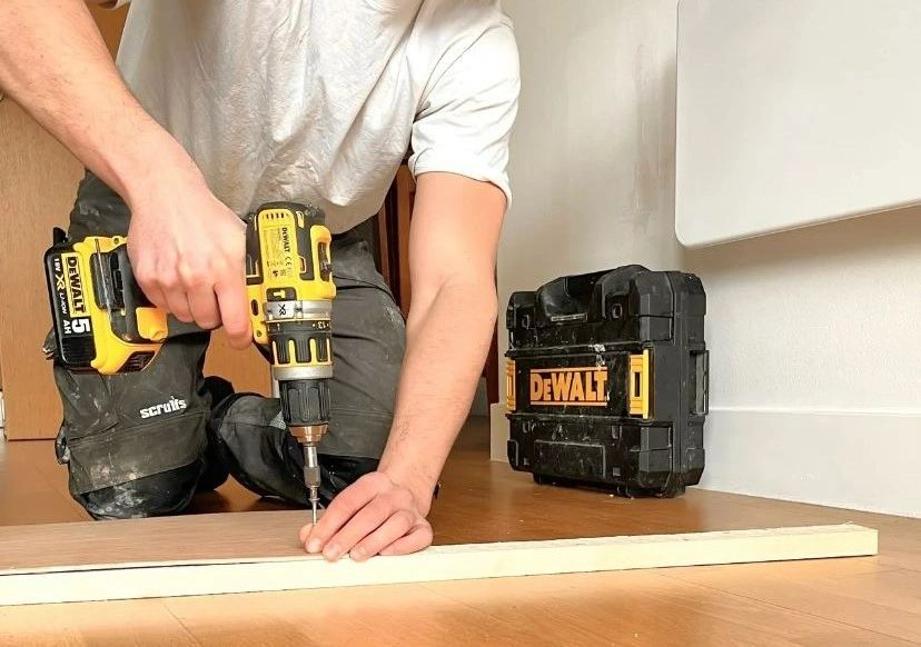 Handyman fixing woodwork in leeds