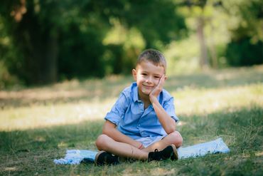 дете в парка