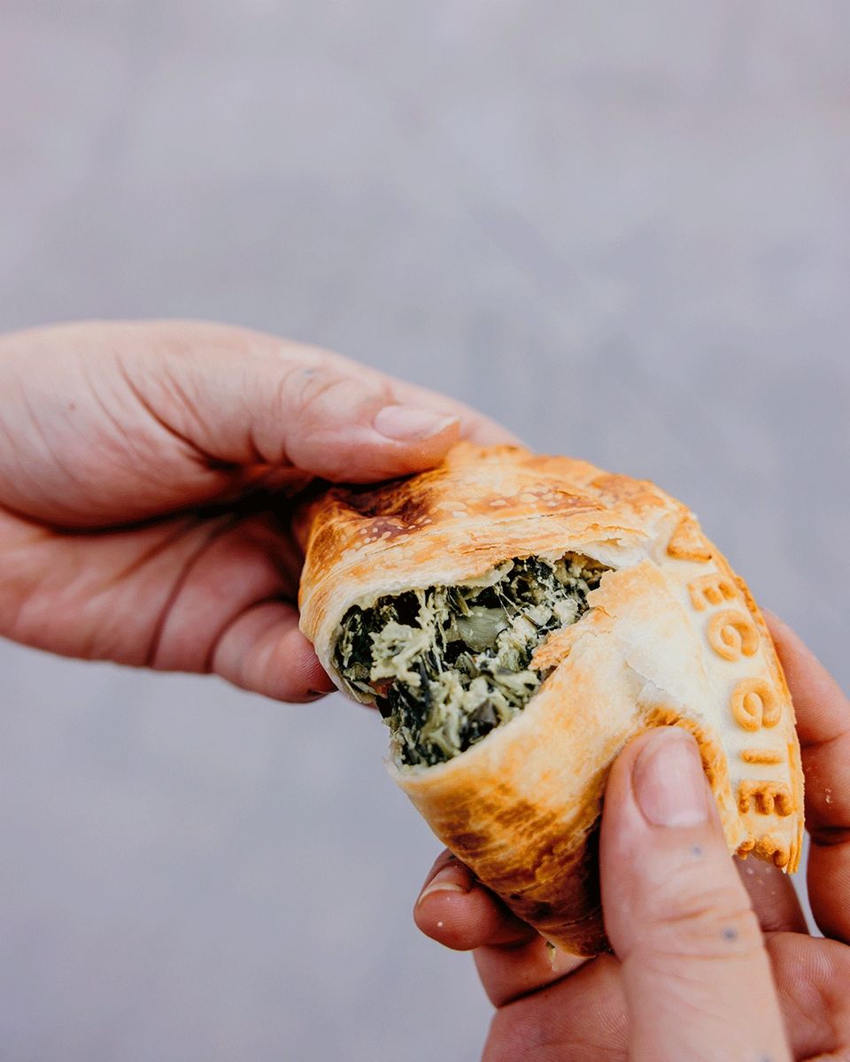 Spinach empanadas