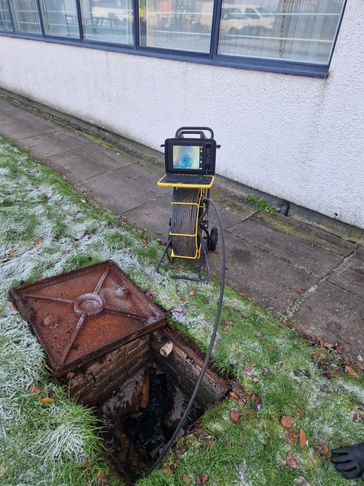 cctv survey and cast iron descale by Drainpro Ayrshire