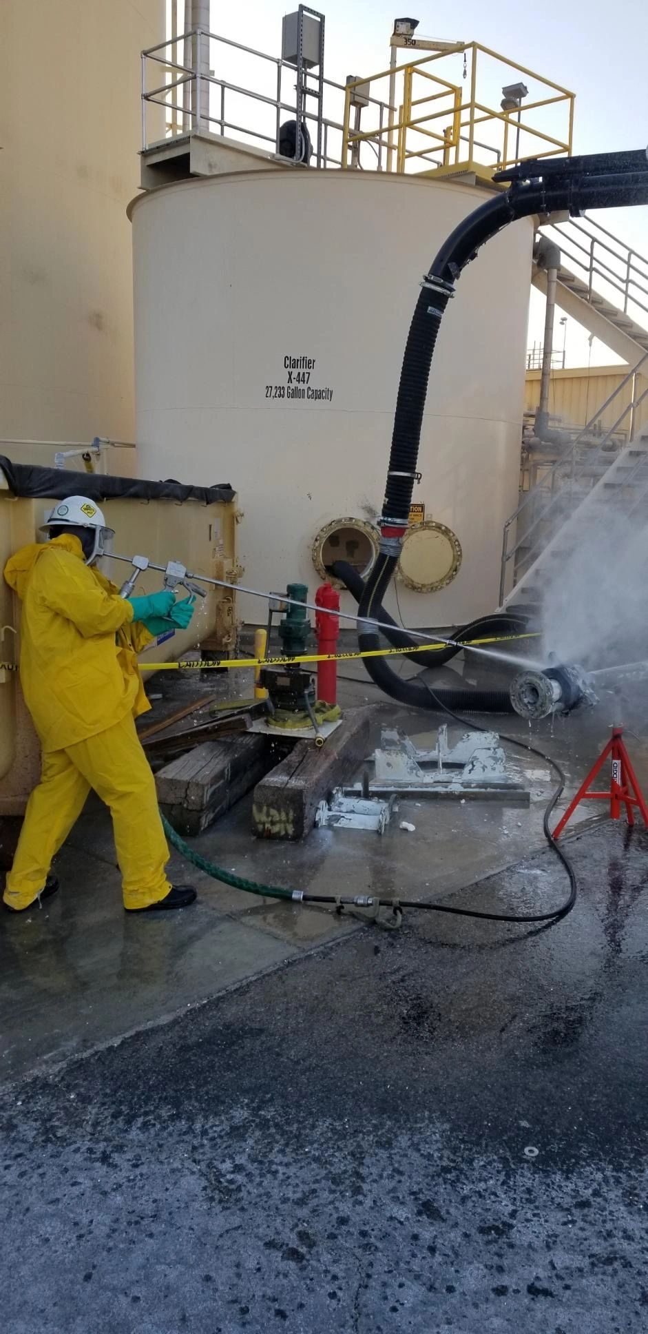 Industrial and Hazmat cleanup