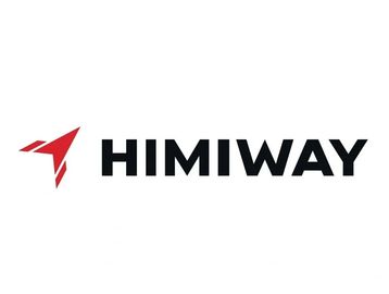 Himiway logo with a paper plane icon.