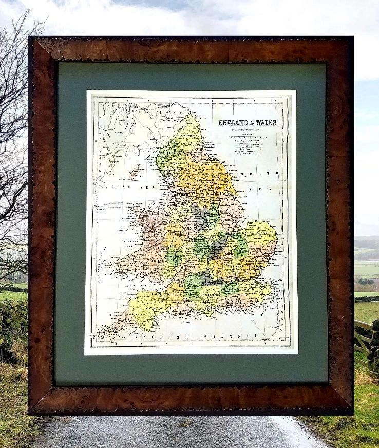 ENGLAND AND WALES MAP