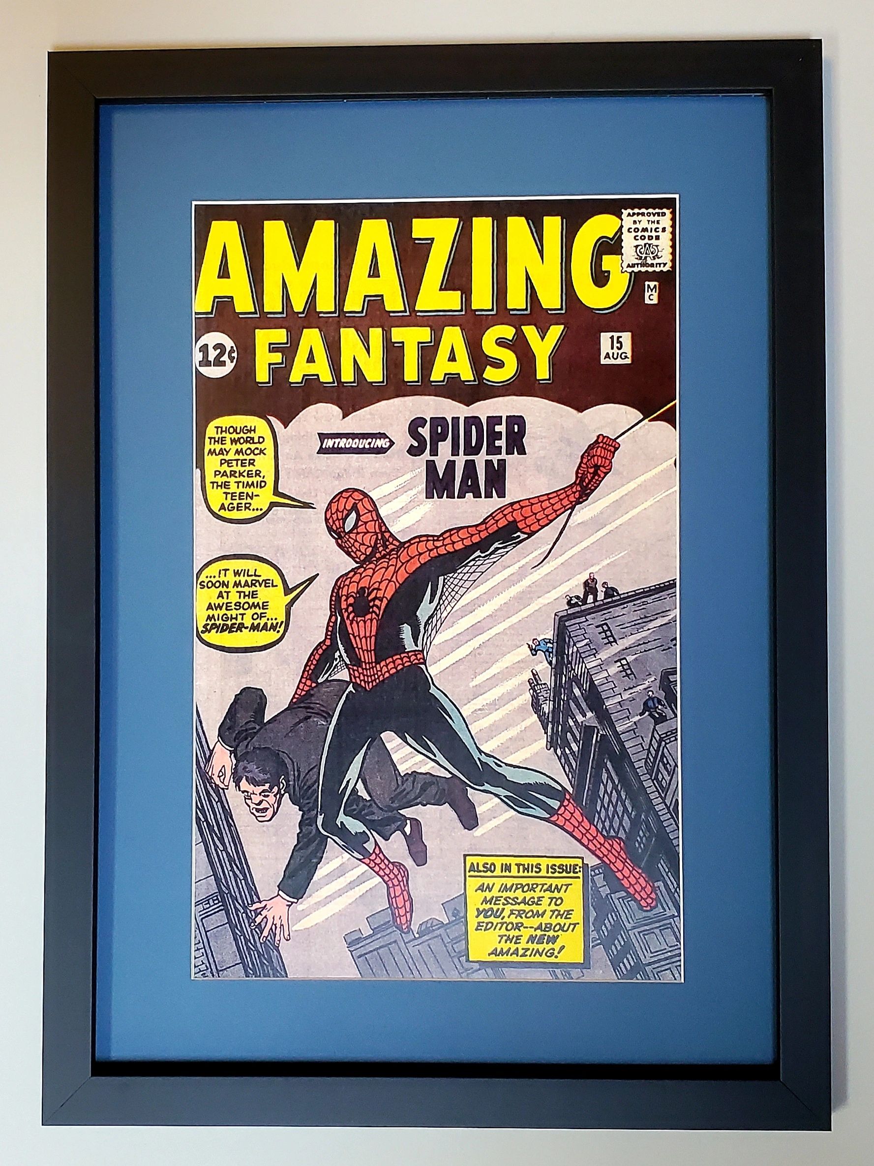AMAZING FANTASY #15  FIRST APPEARANCE SPIDERMAN