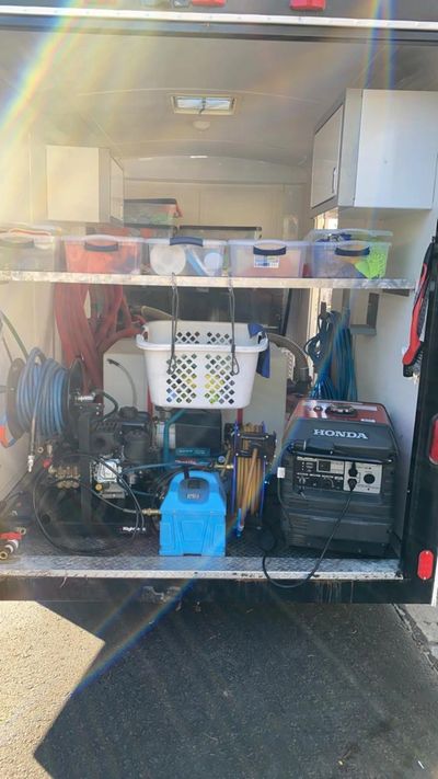 mobile auto detailing trailer