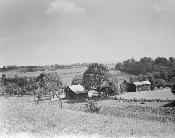 Farm Fields and Barns