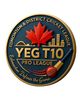 Logo of Edmonton & District Cricket League's YEG T10 Pro League.