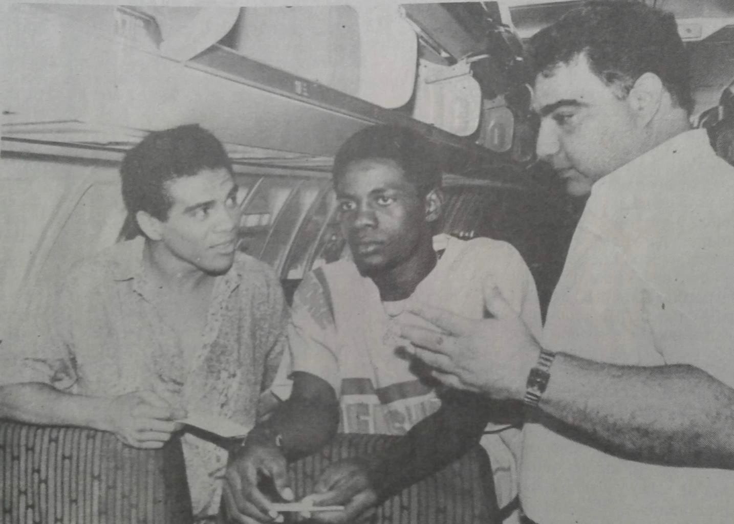 El 15 de abril de 1989 Fidel Bassa noqueó al retador Julio Gudiño