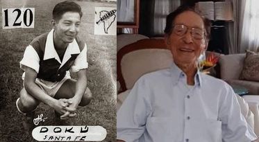 Hijo legitimo de Toshio Doku inmigrante japones llegado de Takehara y la usiacureña Candelaria Bermejo. Kaor, quien vio la luz precisamente hoy hace noventa y ocho años, hizo carrera en los equipos Platense Junior y el Nariño, la famosa Araña, distinguido asi por la elegancia de su juego y filigrana. Hijo legitimo de Toshio Doku inmigrante japones llegado de Takehara y la usiacureña Candelaria Bermejo. Kaor, quien vio la luz precisamente hoy hace noventa y ocho años, hizo carrera en los equipos Platense Junior y el Nariño, la famosa Araña, distinguido asi por la elegancia de su juego y filigrana.