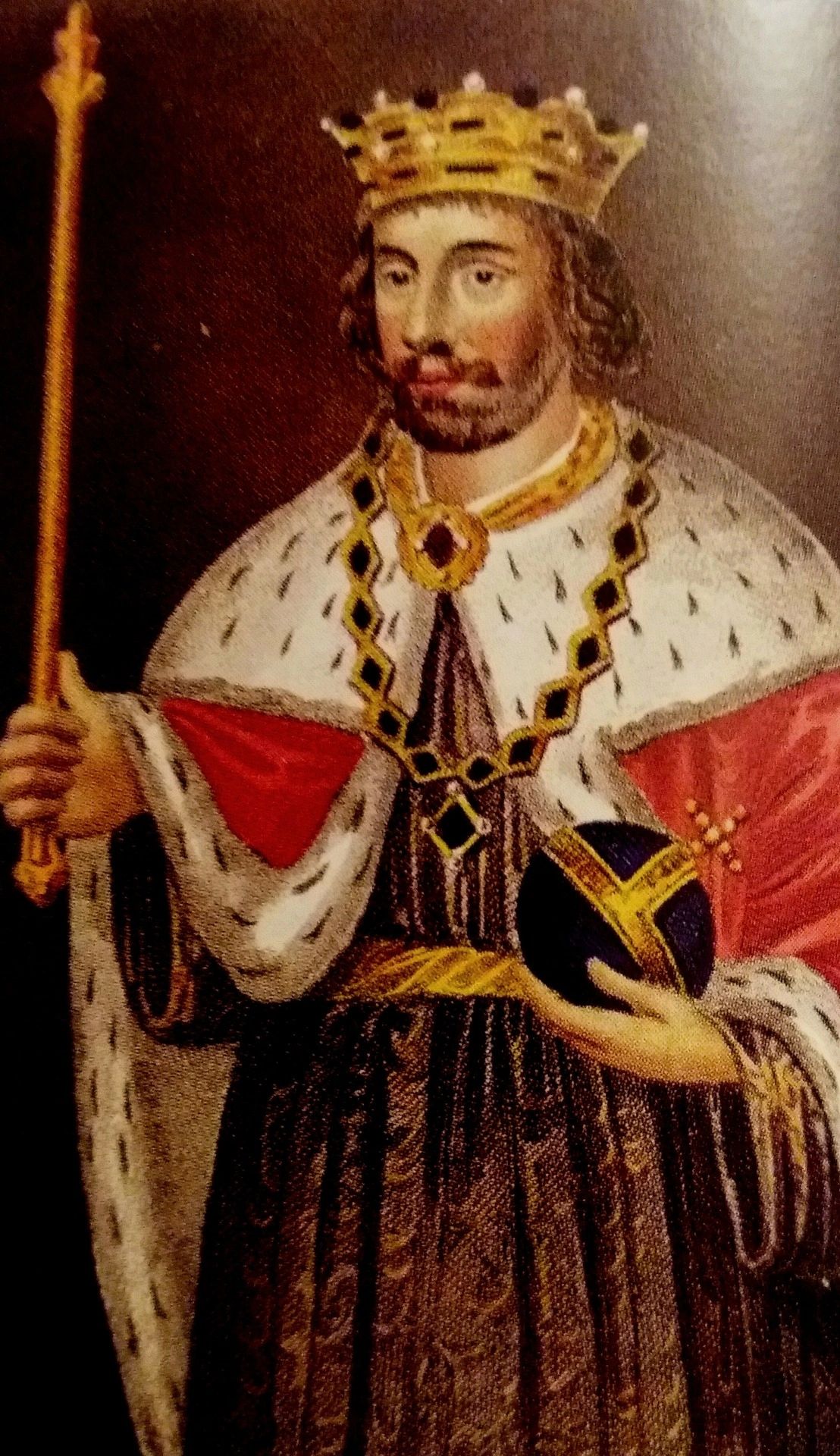 Eduardo II, tras haber sido obligado por el Parlamento a abdicar en favor de su hijo, es brutalmente asesinado en el castillo de Berkeley, en Gloucestershire (Inglaterra), por orden de Isabel de Francia, a instancias de Mortimer, su amante. Eduardo II, tras haber sido obligado por el Parlamento a abdicar en favor de su hijo, es brutalmente asesinado en el castillo de Berkeley, en Gloucestershire (Inglaterra), por orden de Isabel de Francia, a instancias de Mortimer, su amante.