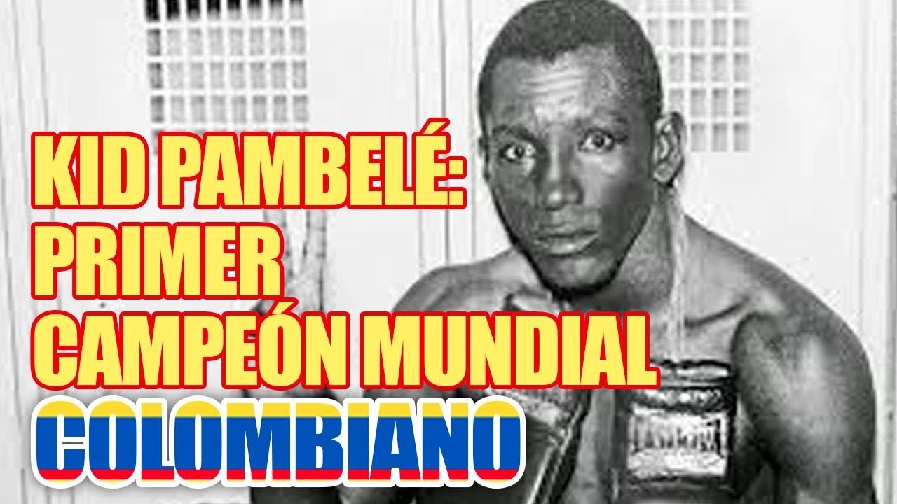 El 28 de octubre de 1972, tuvo su primer momento de gloria al noquear a Peppermint Frazer. (Imagen tomada de https://fdbplus.com/hace-49-anos-pambele-dio-a-colombia-su-primera-corona-mundial/)