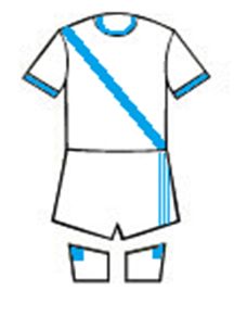 Uniforme usado por el equipo Libertad, que representó a Barranquilla en el Campeonato de Fútbol Profesional de 1956 Uniforme usado por el equipo Libertad, que representó a Barranquilla en el Campeonato de Fútbol Profesional de 1956