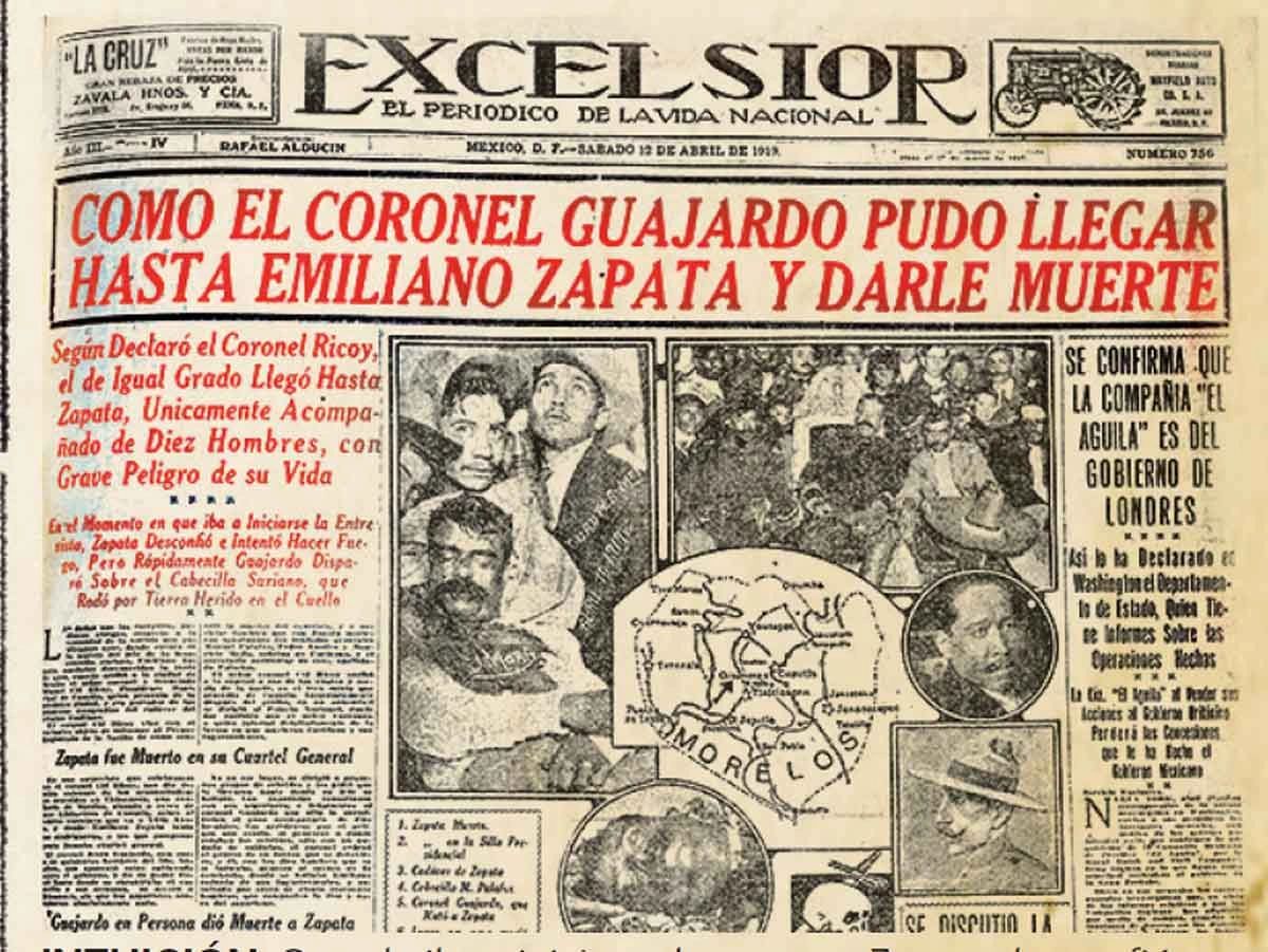 México no olvida sus héroes (Imagen de https://www.excelsior.com.mx/expresiones/a-100-anos-de-la-muerte-emiliano-zapata-traicion-a-la-irreductible-rebeldia/1306827) México no olvida sus héroes (Imagen de https://www.excelsior.com.mx/expresiones/a-100-anos-de-la-muerte-emiliano-zapata-traicion-a-la-irreductible-rebeldia/1306827)