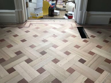 Double Basket Weave Parquetry