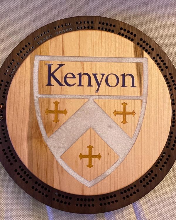 Custom cribbage board
