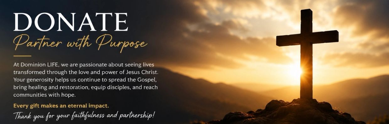 Donate and partner with purpose to spread hope through Jesus Christ.