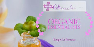 Organic essential oils by Bougies la Francaise @giftonaline