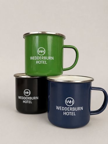 Wedderburn Hotel Victoria Enamel Mug