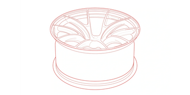 1-PIECE WHEELS