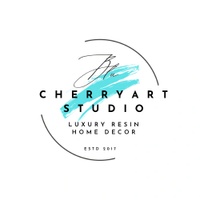 Blu Cherry Art Studio Luxury Resin Art Home Decor