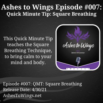 This quick minute tip teaches the square breathing technique to bring calm to your mind and body.