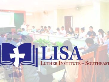 Meeting at Luther Institute Southeast conference room.