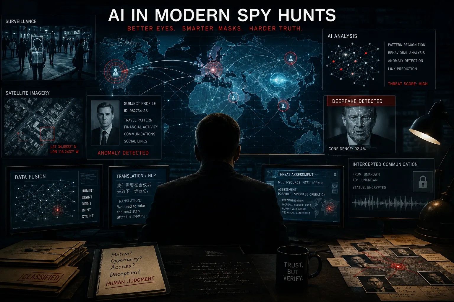 Geopolitical Espionage: AI in Modern Spy Hunts