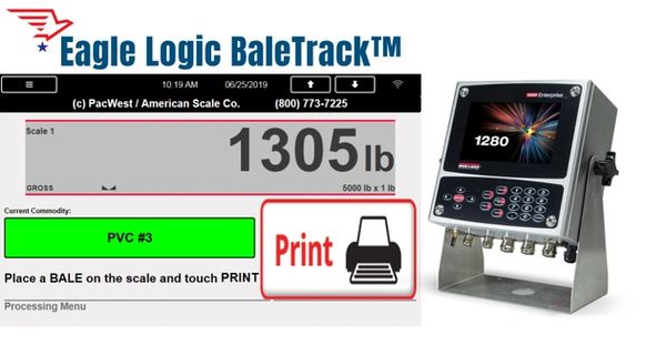 The Eagle Logic BaleTrack™ system is optimized for recycling and waste.