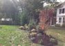 Island beds help to break up a yard 