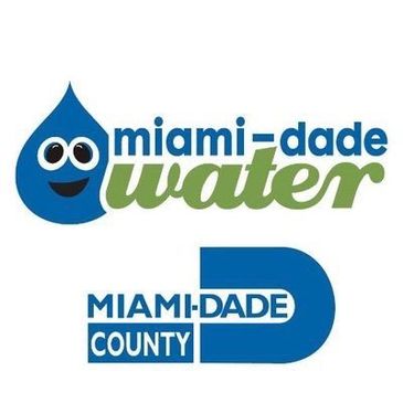 Logo for Miami-Dade Water and County services.