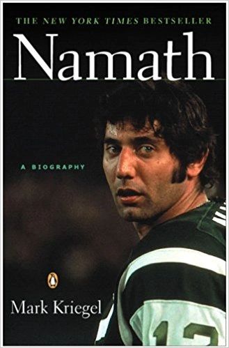 Joe Namath 19 Beaver Falls High School Tigers White Football