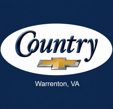 Country Chevrolet dealership logo with Warrenton, VA location.