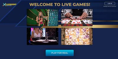 CasinoDep homepage