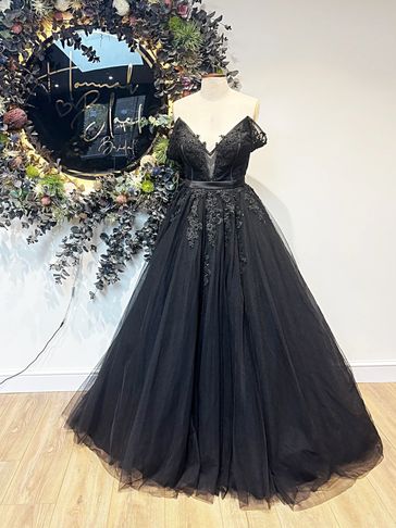 sachin and babi light blue dress Long Sleeves Ｗedding Dress Aline Floral Lace Tulle Bridal Gown-27dress.co.uk  – 27Dress.co.uk main image 0