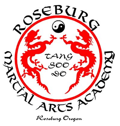 The Roseburg Martial Arts Academy Logo. Tang Soo Do is the style of Karate taught here.