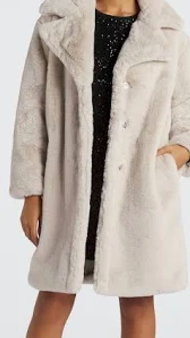 Steve Madden Faux Fur Coat