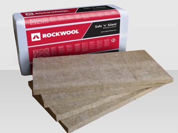 แผ่นกันเสียงใยหิน rockwool รุ่น safe and silent