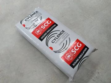 แผ่นกันเสียงใยแก้ว scg  เก็บเสียงในผนัง ผลิตจากโรงาน SCG เทียบเท่า Cylence Zoundblock 