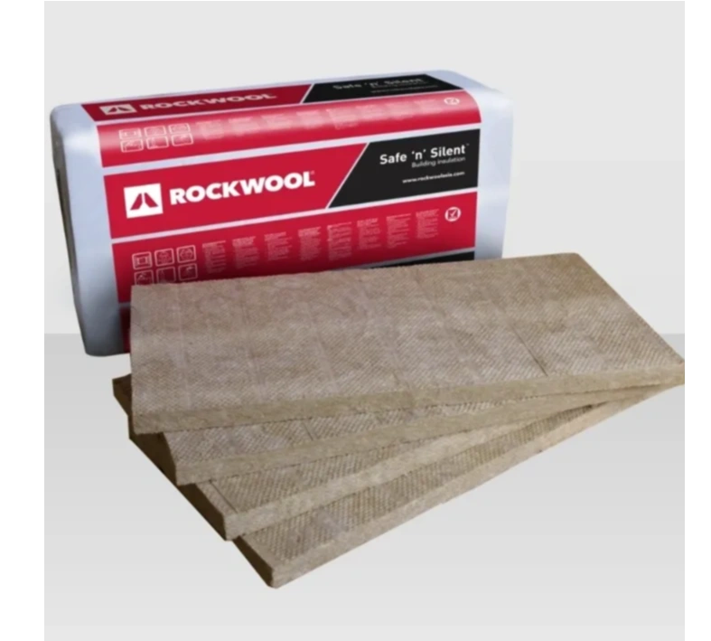 แผ่นฉนวนใยหินกันเสียง ร็อควูล rockwool รุ่น safe and silent