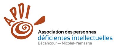 Logo of APDI, an association for intellectually disabled people in Bécancour and Nicolet-Yamaska.
