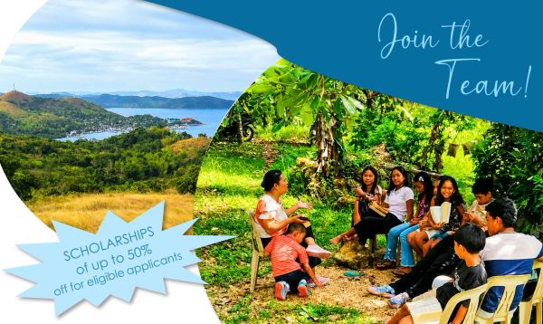 Community reading session with scholarship opportunity.