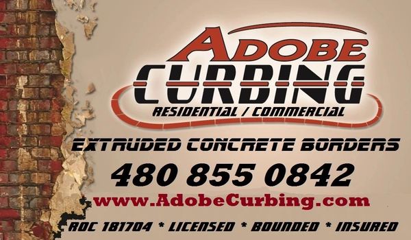 Adobe Curbing 480 855 0842