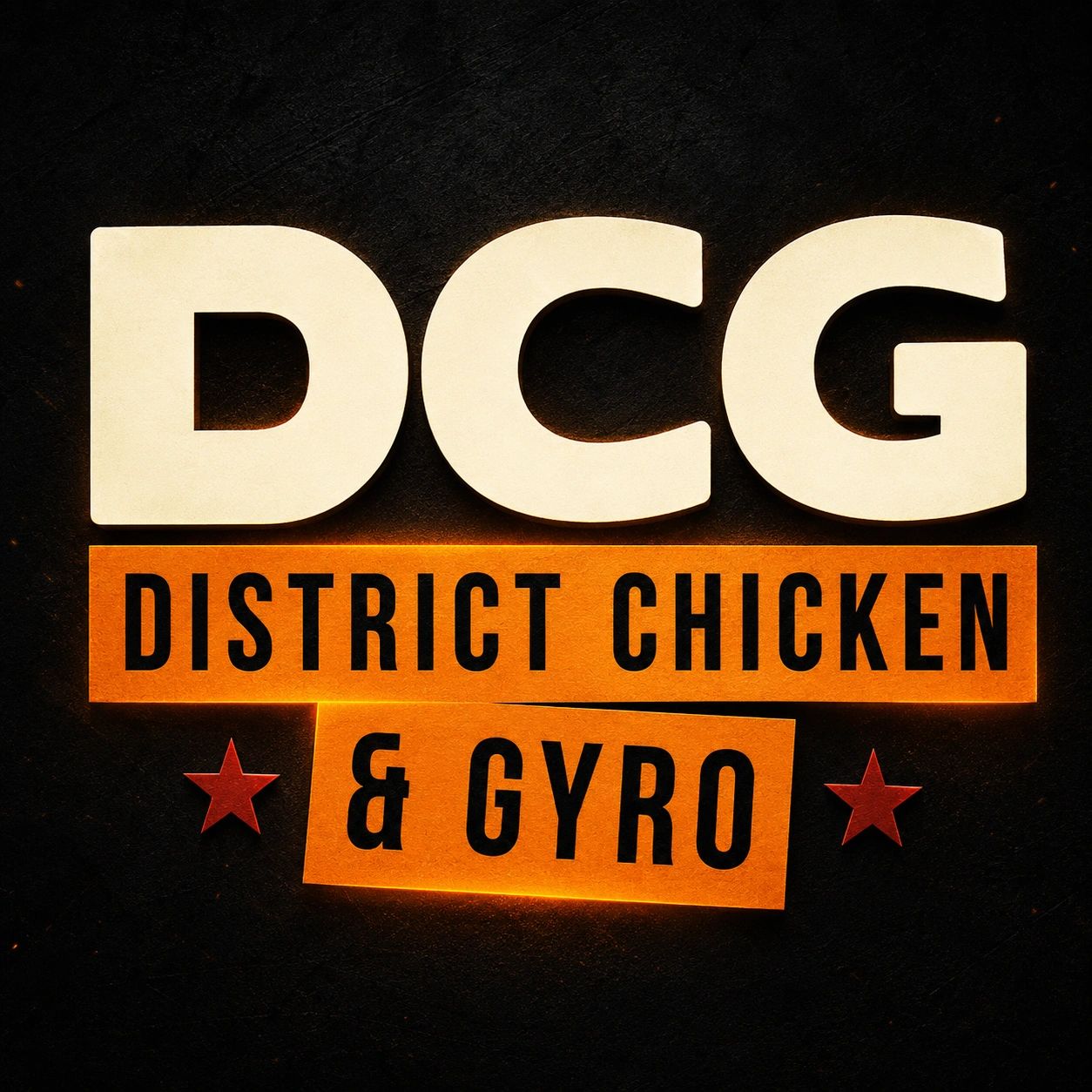 DCG - District Chicken Gyro logo