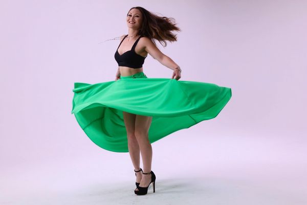 Mary Christina Brown dancing