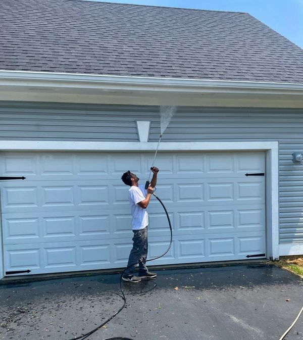 Power Washing Exterior Residential